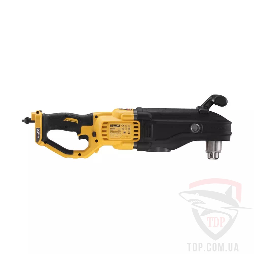Дриль кутовий DeWALT XR FLEXVOLT Li-lon 54В (DCD470N) - Фото №2