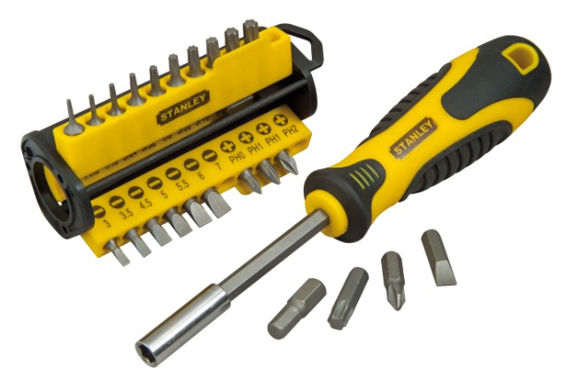 Отвертка со сменными вставками Stanley STHT0-70885