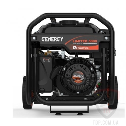 Генератор бензиновий GENERGY LIMITED 5000 RC V2 4.5кВт (240087090) - Фото №3