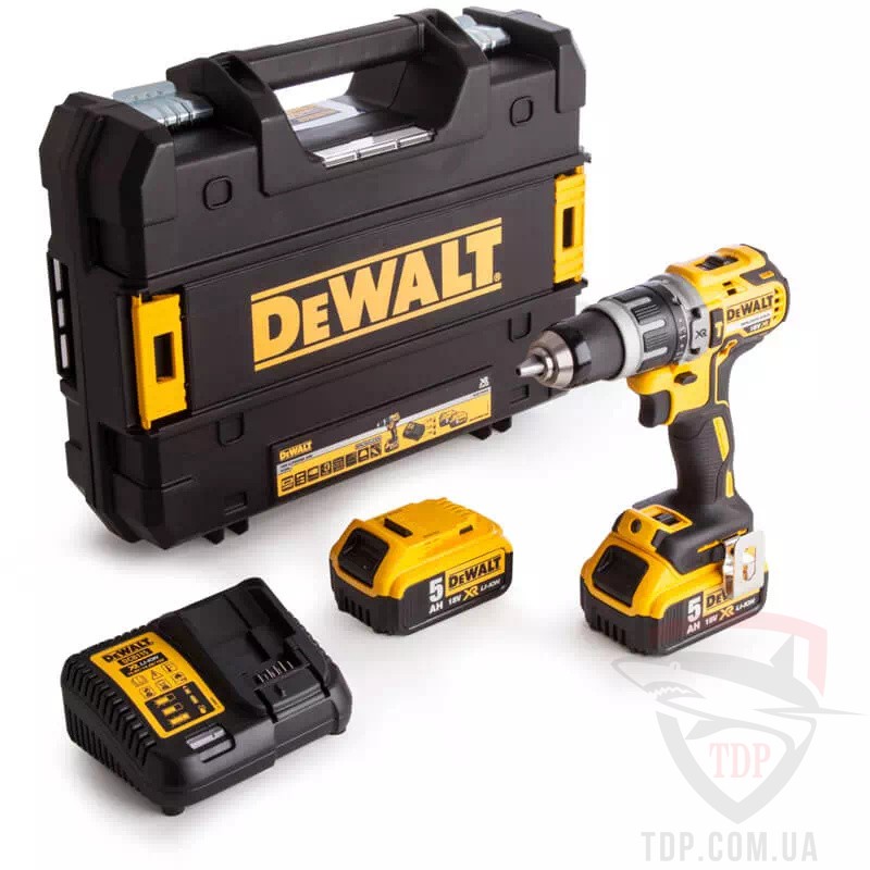 Электроинструмент Дриль-шуруповерт DeWALT XR Li-Ion 18 В (DCD796P2)
