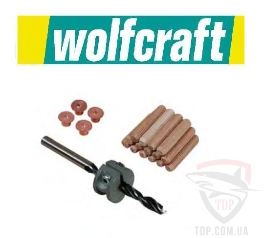 Сверлильно-шкантовый набор Wolfcraft 10 мм (2918000)
