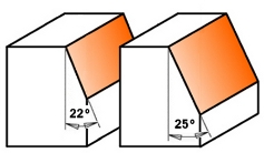 Фреза для снятия фасок с нижним подшипником СМТ 809.025.11 - Фото №2