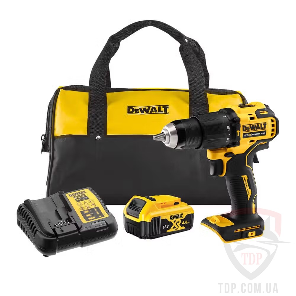 Электроинструмент Шурупокрут DeWALT ударний 18В XR Li-Ion 4Аг 65Нм (DCD709M1)