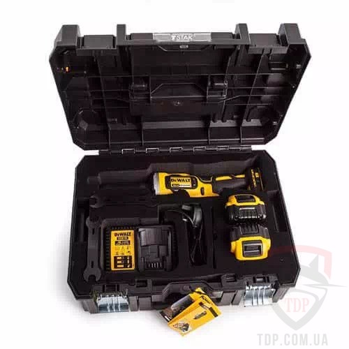 Акумуляторна прямошліфувальна машина DeWALT 18В (DCG426P2) - Фото №4