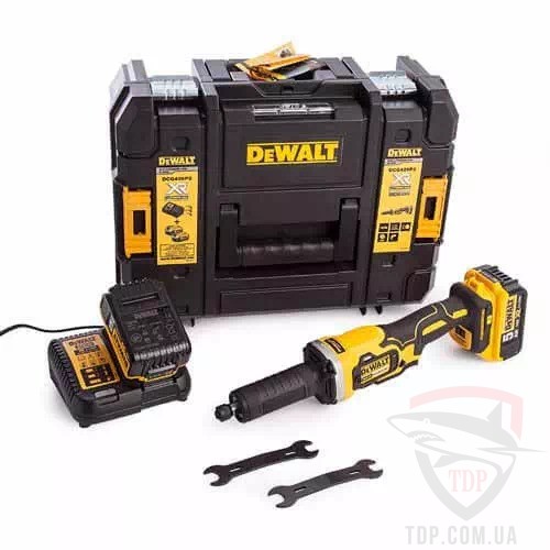 Акумуляторна прямошліфувальна машина DeWALT 18В (DCG426P2) - Фото №3