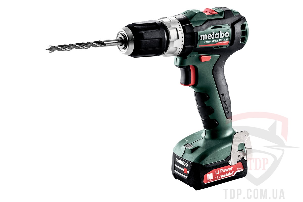 Аккумуляторный ударный шуруповерт Metabo PowerMaxx SB 12 BL (601077500)