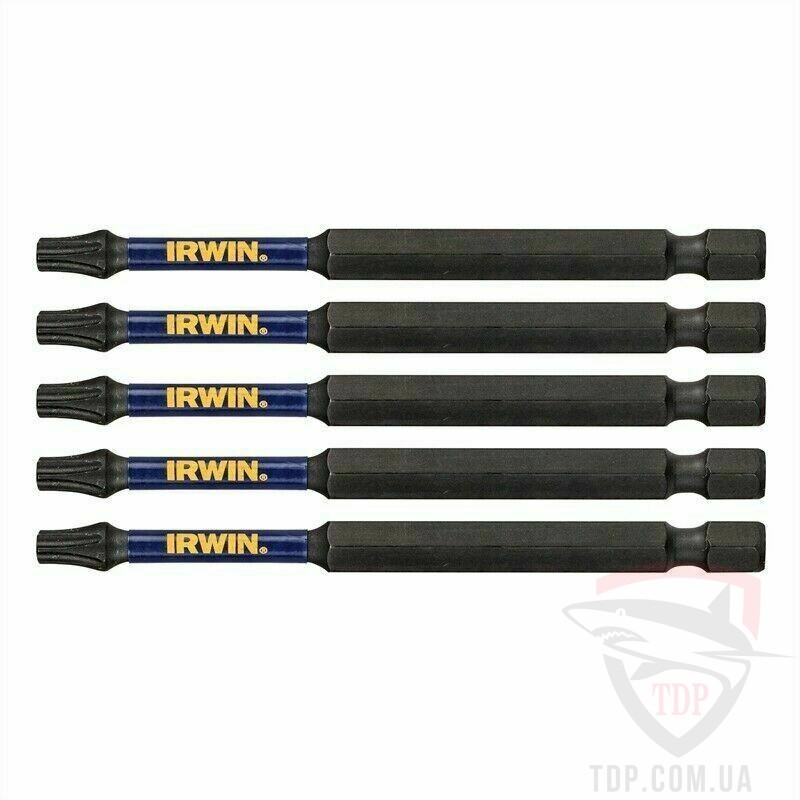 Биты и адаптеры Бита IRWIN IMPACT PRO PERF 89мм T25 5шт (IW6061606)