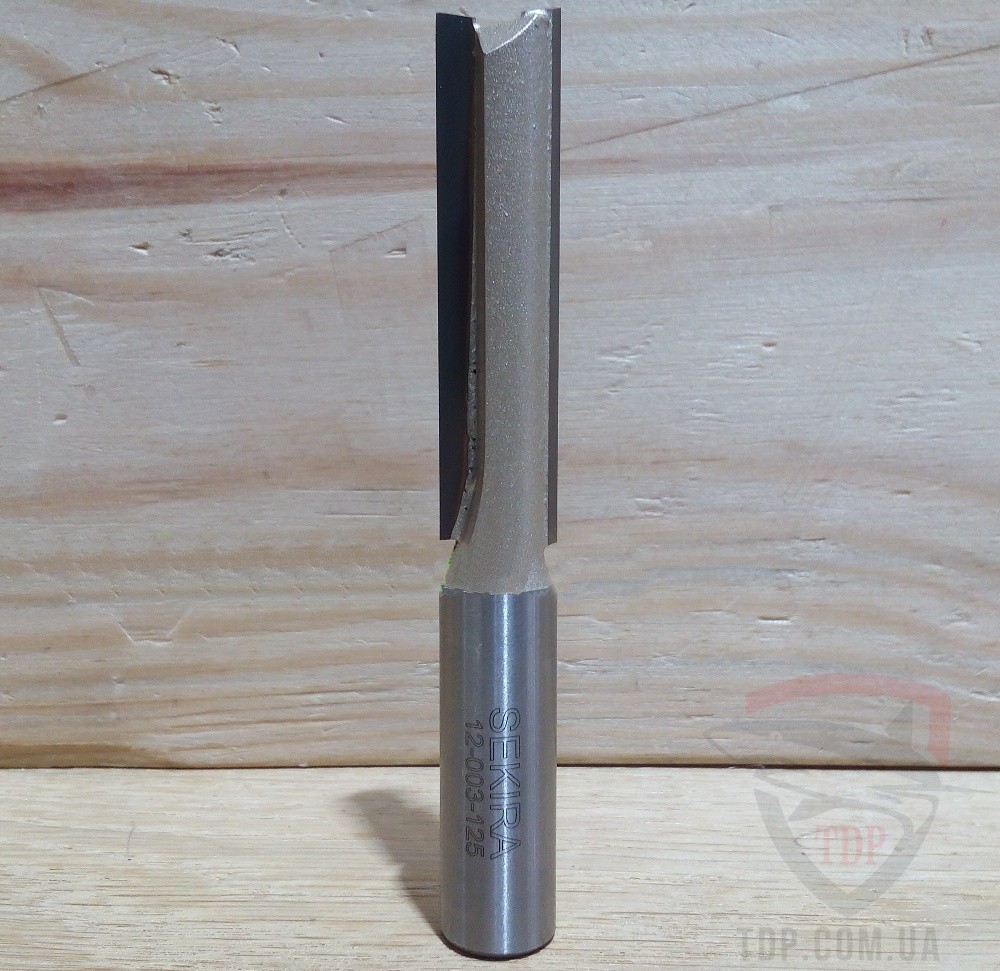 Фреза пазовая прямая Sekira D12 d12 L92 h50 (003-125-12)