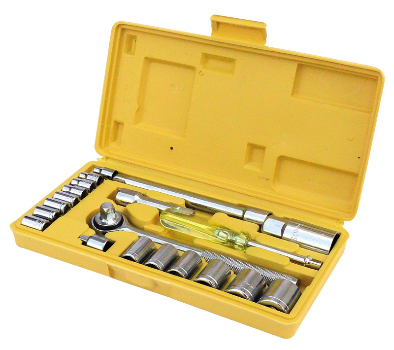 Ручной инструмент Набор ключей и насадок MASTER TOOL 78-0257