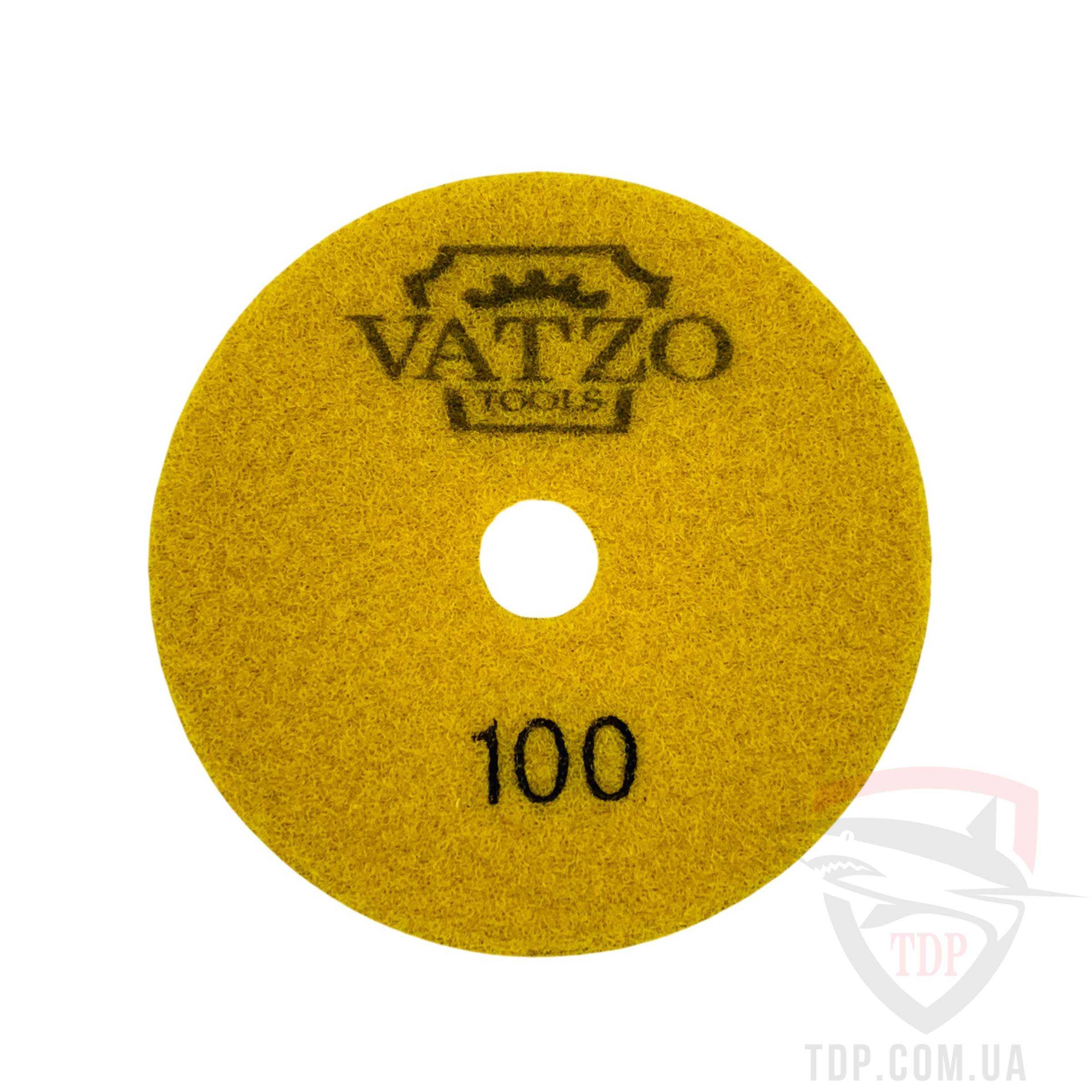 Круг алмазний полірувальний VATZO DRY СОТА 100x3x15 P100 (03-20100D) - Фото №2