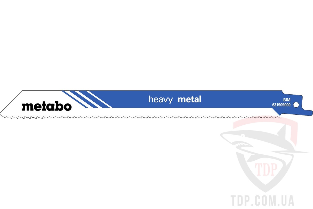 Оснастка Полотно для шабельних пил Metabo Heavy Metal 200мм 5 шт (631909000)