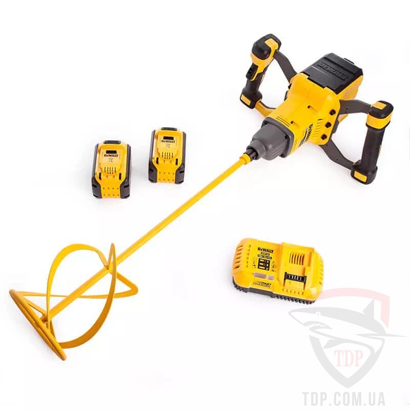 Міксер акумуляторний DeWALT XR FLEXVOLT Li-lon 54В (DCD240X2) - Фото №2
