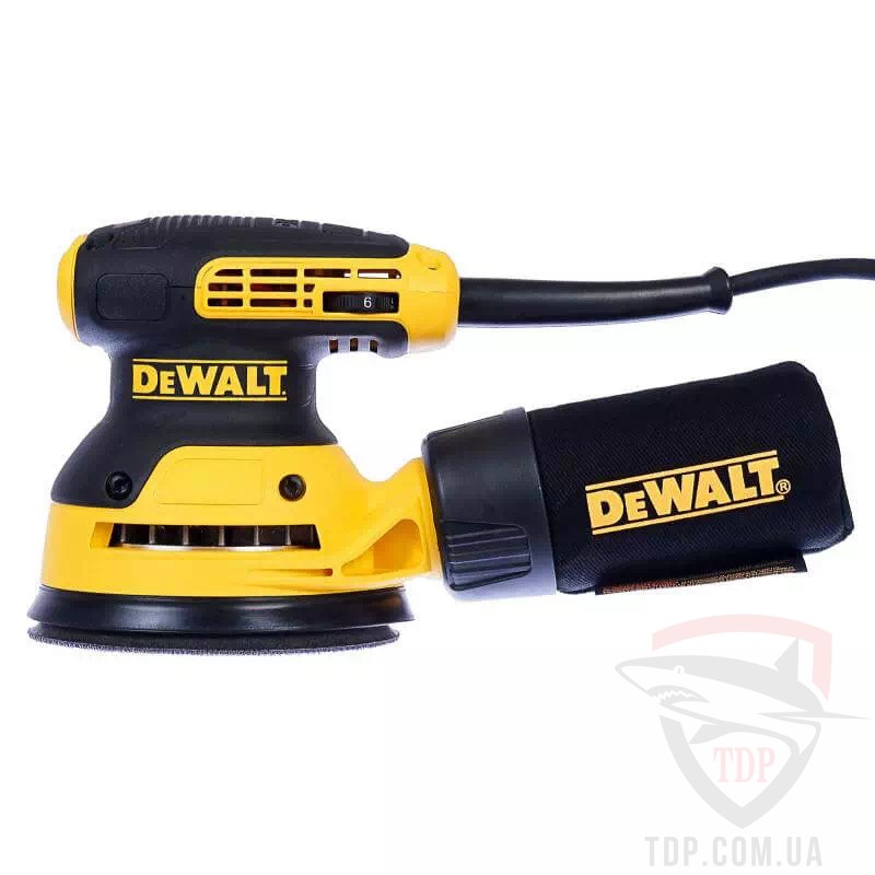 Ексцентрикова шліфмашина DeWALT 280Вт 125мм (DWE6423) - Фото №2