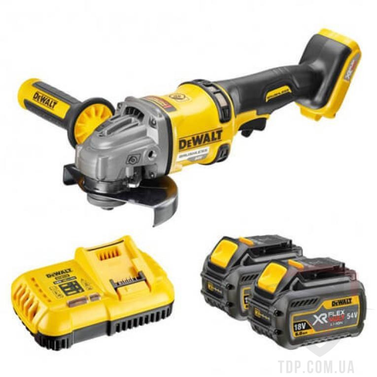 УШМ (Болгарки) Болгарка УШМ DeWALT 54В 125 мм (DCG418T2)