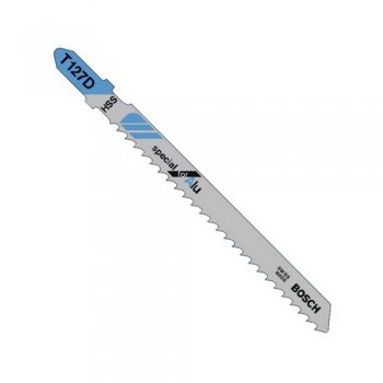 Пилки для лобзика Набор полотен для лобзика Bosch T127D 100 мм HSS 5 шт (2608631017)