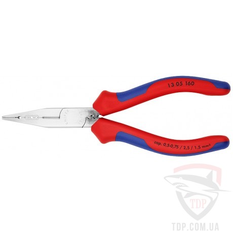 Ручной инструмент Плоскогубцы для монтажа проводов Knipex (13 05 160)
