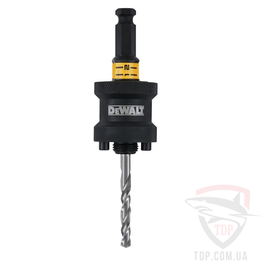 Тримач DeWALT QUICK CHANGE для біметалевих коронок 32-210 мм (DT20625)