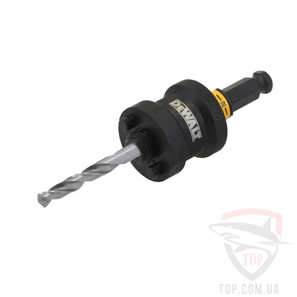 Тримач DeWALT QUICK CHANGE для біметалевих коронок 32-210 мм (DT20625) - Фото №2