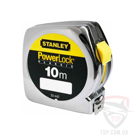 Измерительная техника Рулетка STANLEY Powerlock 10мx25мм (0-33-442)