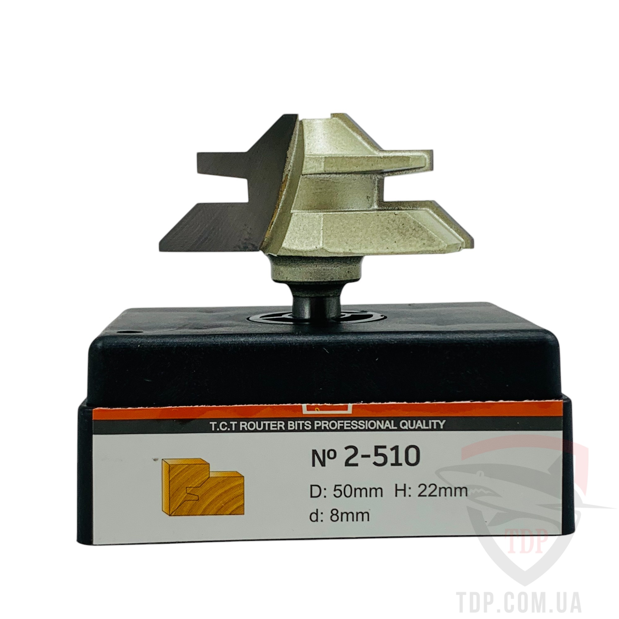 Фреза для зрощування VATZO 2510 D50 d8 L60 h22 - Фото №3