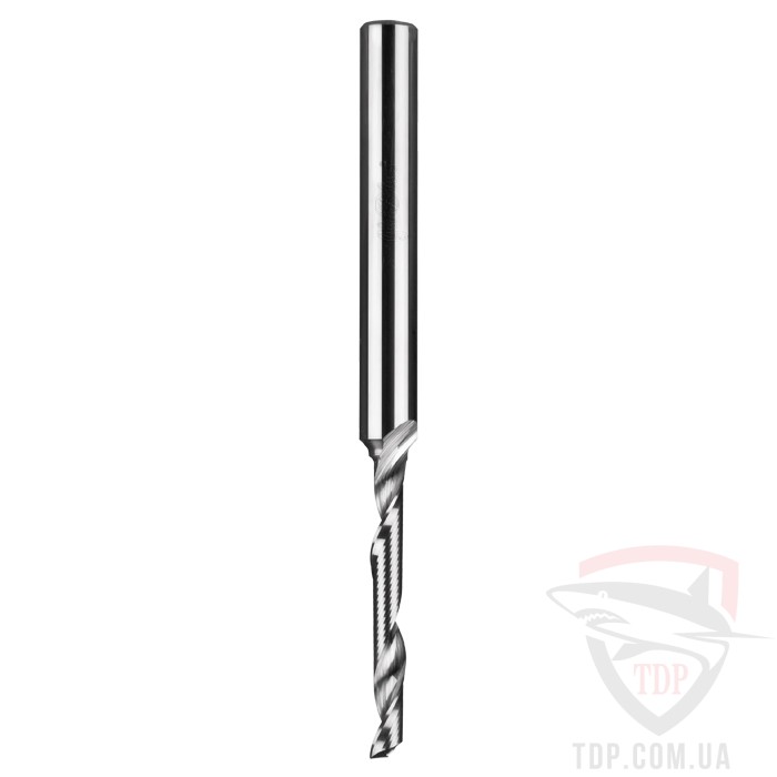 Ручной инструмент Фреза спиральная однозубая Globus D5 d8 L80 h15 (LS070-0005-0003)