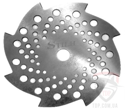 Садовая техника Ніж для бензокоси STILH 250x25.4x8z з отворами