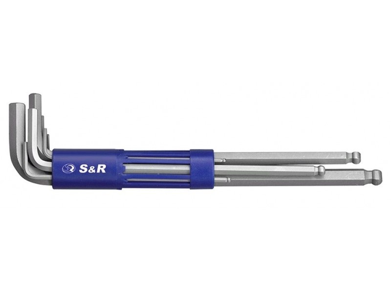 Набор ключей S&R 365614008 torx сталь Cr-V T10-50 8 шт