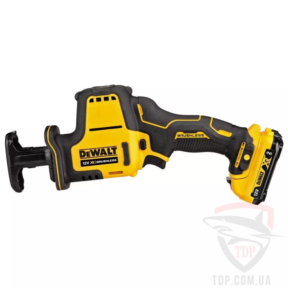 Пила шабельна акумуляторна DeWALT 10.8/12В XR Li-lon (DCS312D2) - Фото №2