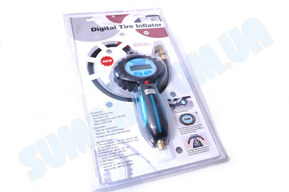 Пистолет для подкачки колёс SUMAKE DT-6600 - Фото №3