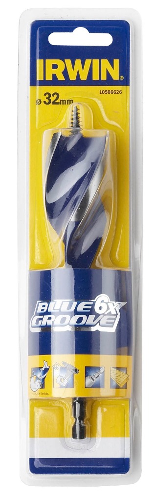 Сверло по дереву IRWIN Blue Groove 6 20.0мм