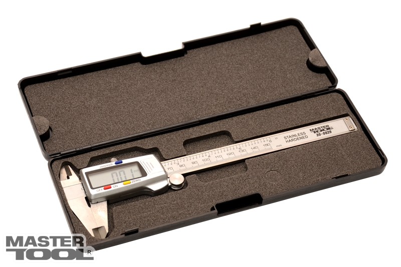 Штангенциркуль цифровой MASTERTOOL 30-0628 (шаг 0.02/150 мм) - Фото №2
