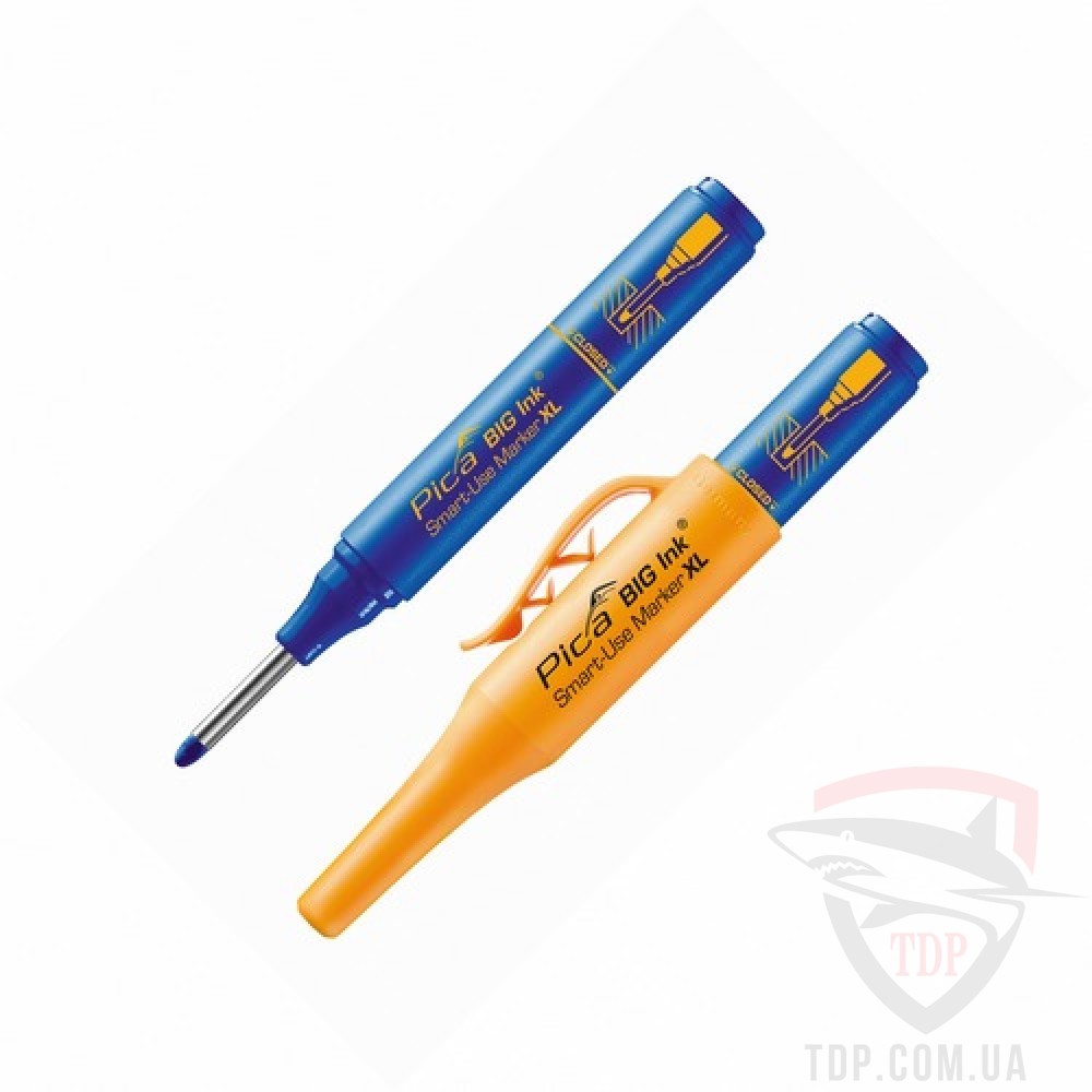 Маркер з довгим носиком Pica BIG Ink Smart-Use Marker XL синій (170/41)