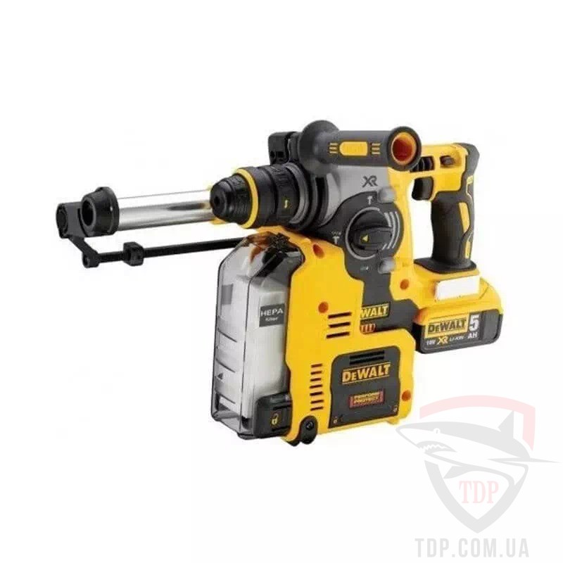 Перфоратор акумуляторний DeWALT SDS-Plus 18В (DCH275P2) - Фото №2