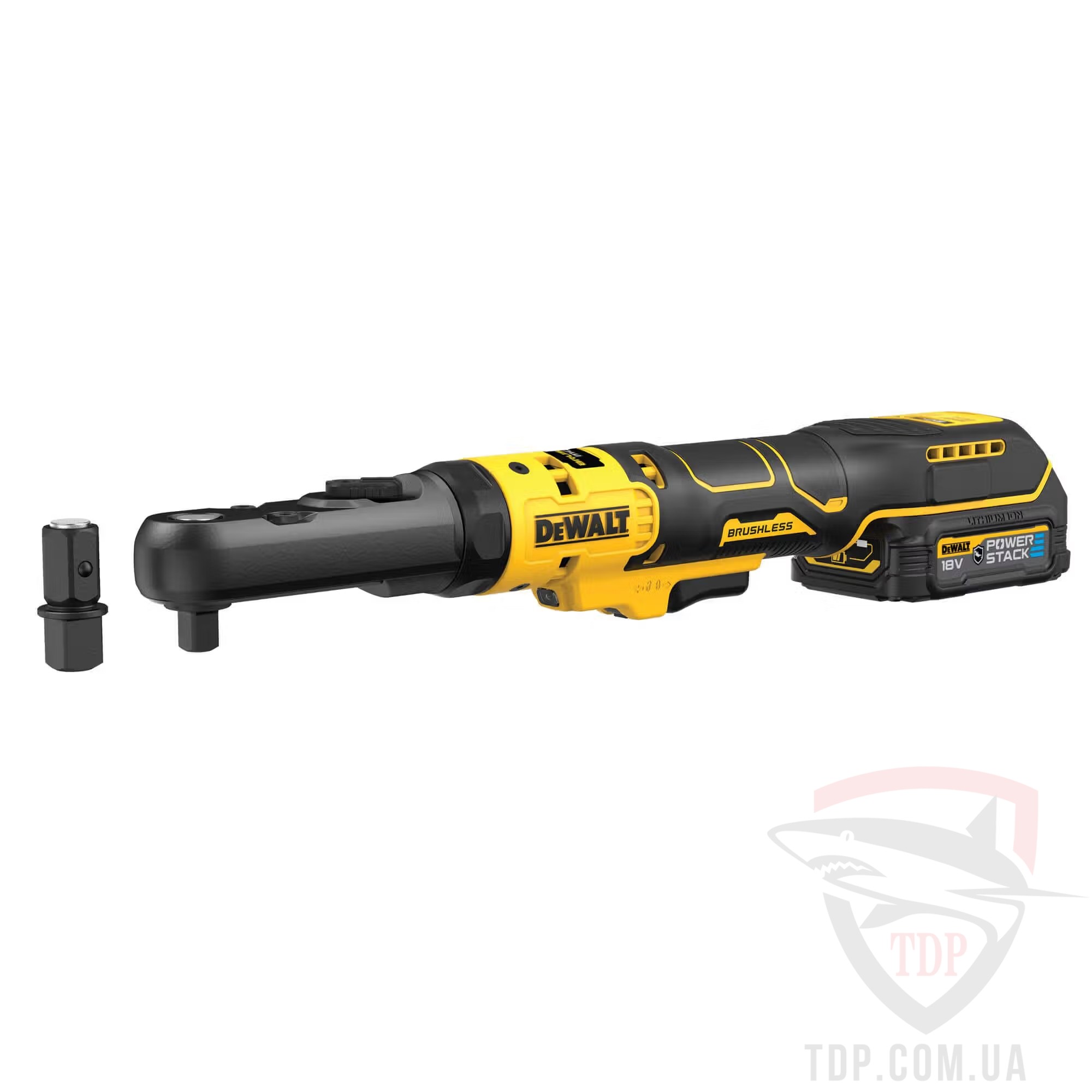 Гайковерты Гайкокрут кутовий DeWALT XR Li-Ion PowerStack 18В (DCF510E2G)