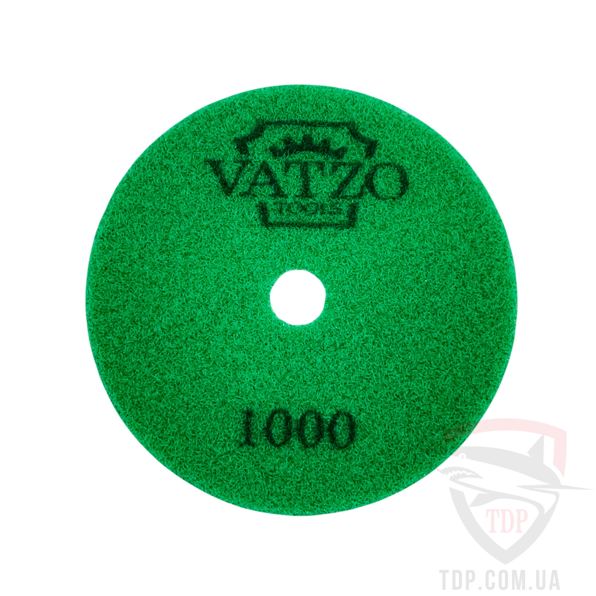 Круг алмазний полірувальний VATZO Wet КВІТКА D100x3x15 P1000 (03-31000) - Фото №2