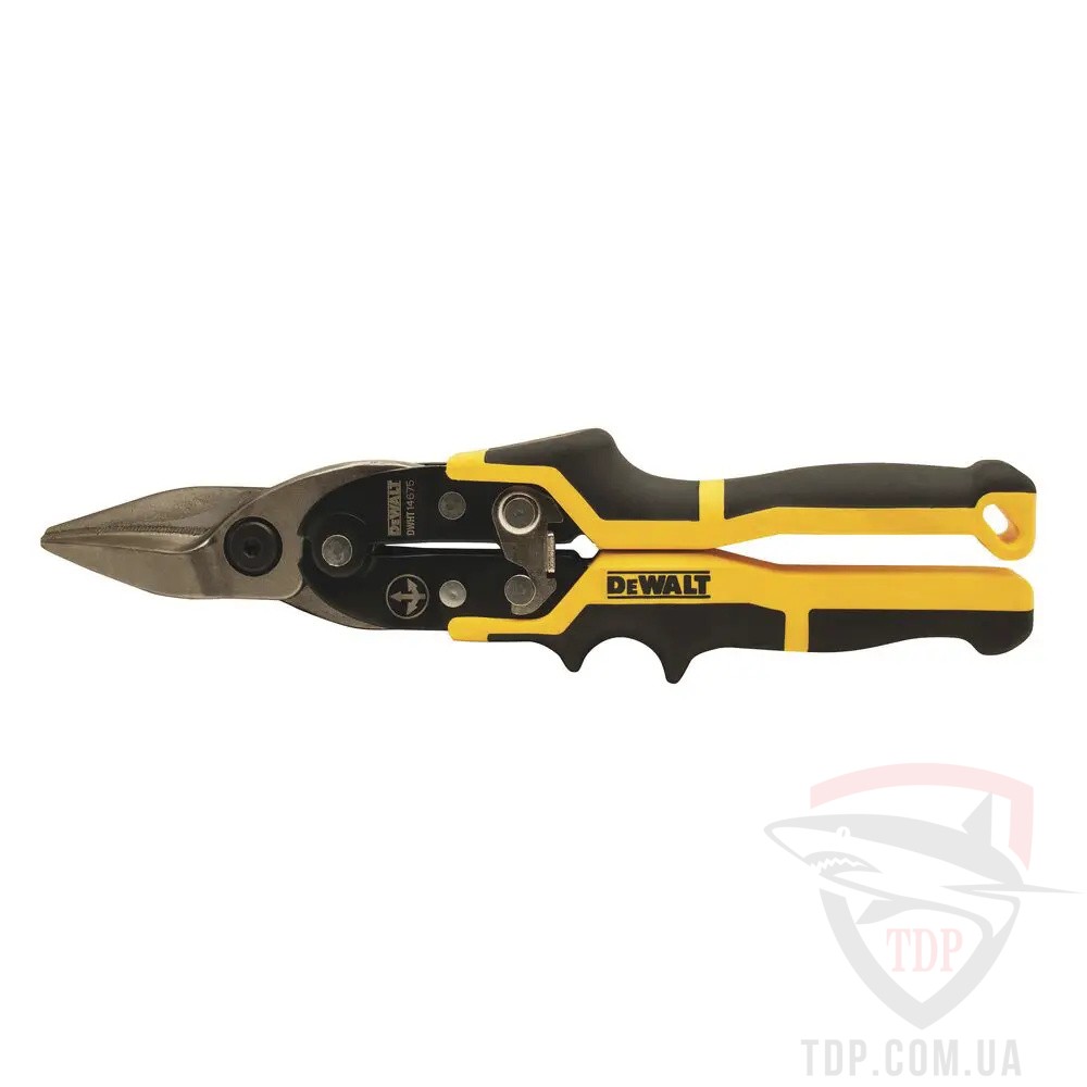 Ручной инструмент Ножиці по металу DeWALT ERGO Aviation прямі 250мм (DWHT14675-0)