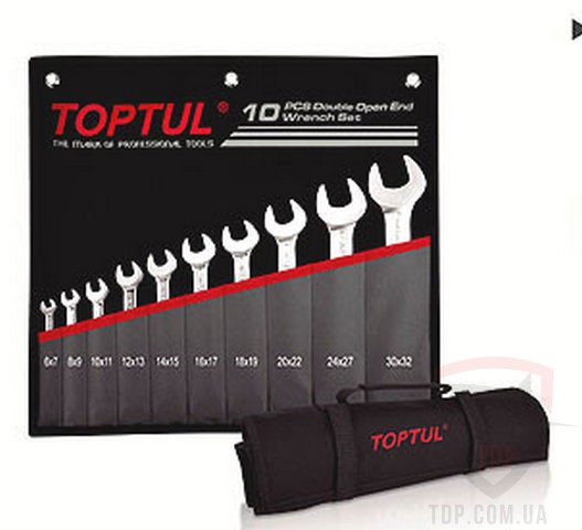 Набор рожковых ключей TOPTUL 6-32 (GPCJ1001)
