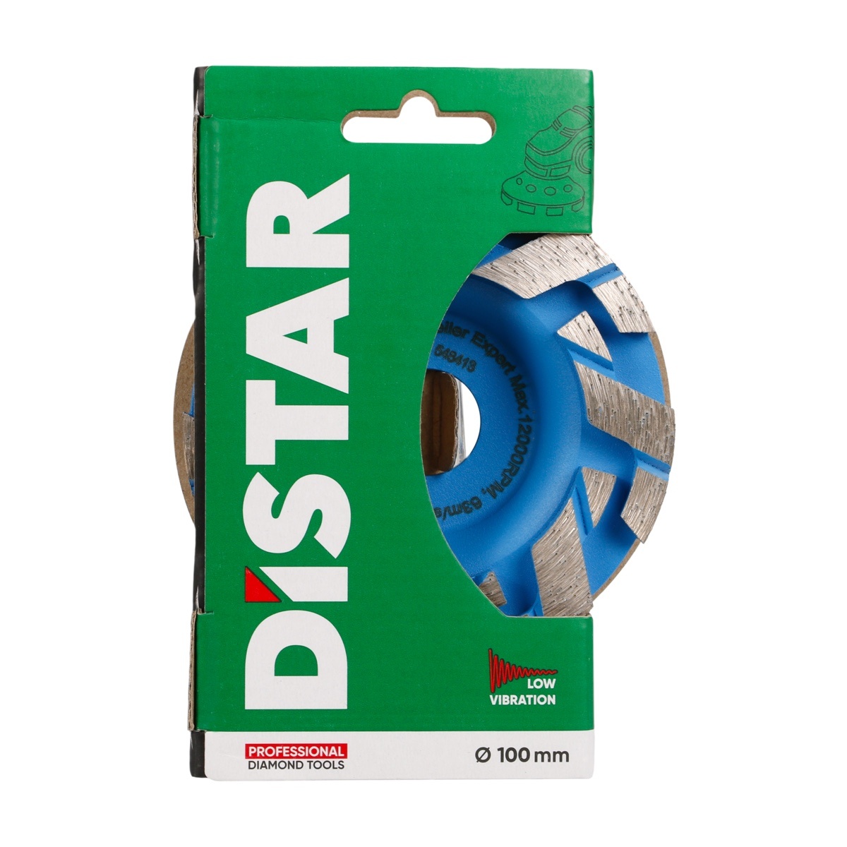 Фреза алмазна сегментна по бетону Distar Bestseller Expert DGS-S 100/22.23-7 (11115546011) - Фото №5
