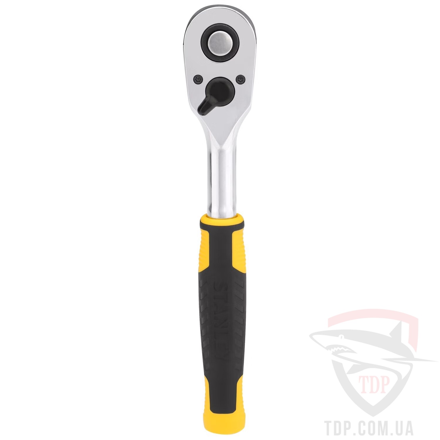 Ручной инструмент Тріскачка Stanley 1/2" 72 зуба двокомпонентна ручка (STMT82665-0)