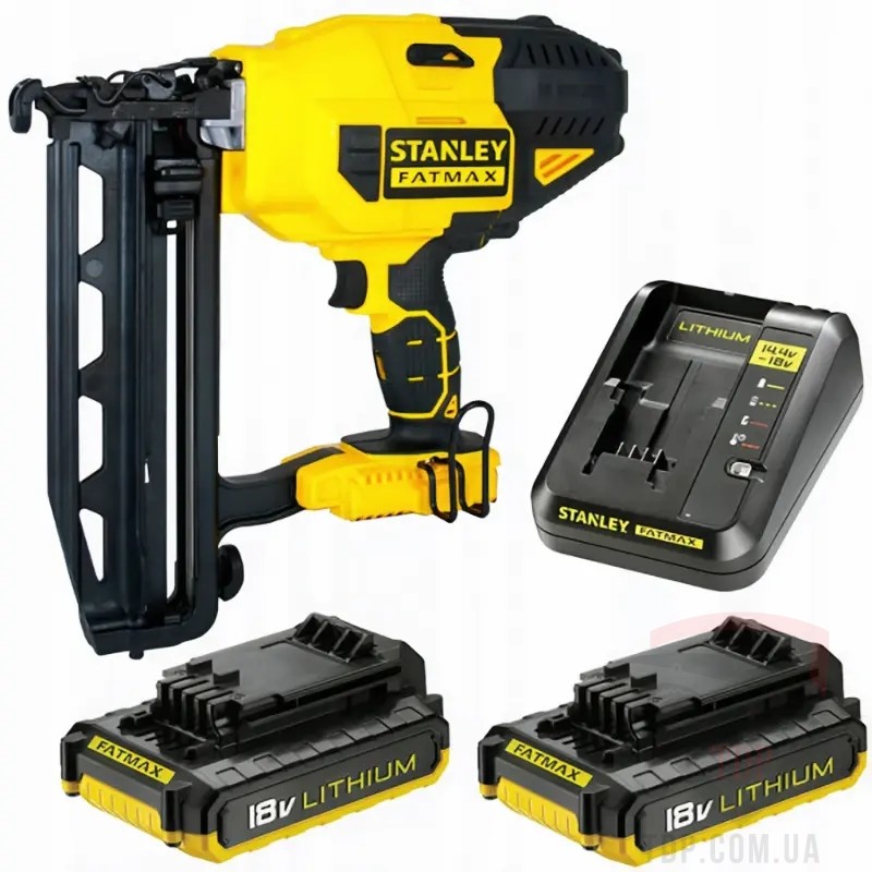 Пістолет цвяхозабивний акумуляторний STANLEY FatMax 18В XR Li-Ion - Фото №3