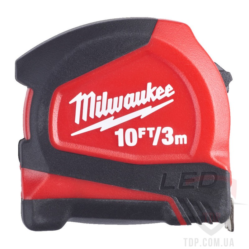 Измерительная техника Рулетка метрична MILWAUKEE з LED підсвіткою 3мx12мм (48226602)
