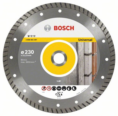 Алмазный диск Bosch Standard for Universal Turbo 125*22