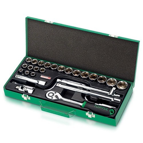 Набор инструмента  1/2"  26ед.(6pt)  TOPTUL GCAD2601