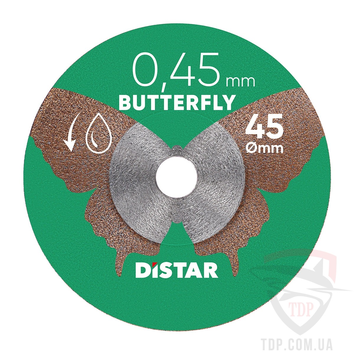 Алмазный инструмент Диск алмазний по керамограніту Distar Butterfly 45x0.45x5.8H (11143158074)