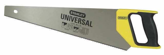 Ножовка по дереву Stanley Fine Finish Universal 450 мм 9 TPI (1-20-003)