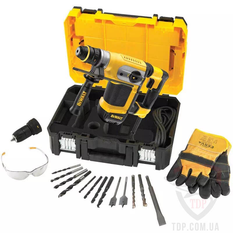 Перфоратор DeWALT SDS-Plus 1000 Bт (D25417KT) - Фото №2