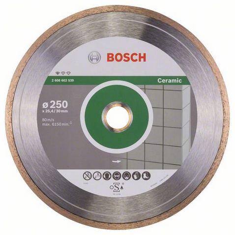 Алмазный диск Bosch Standard for Ceramic 250*30/25,4 - Фото №2