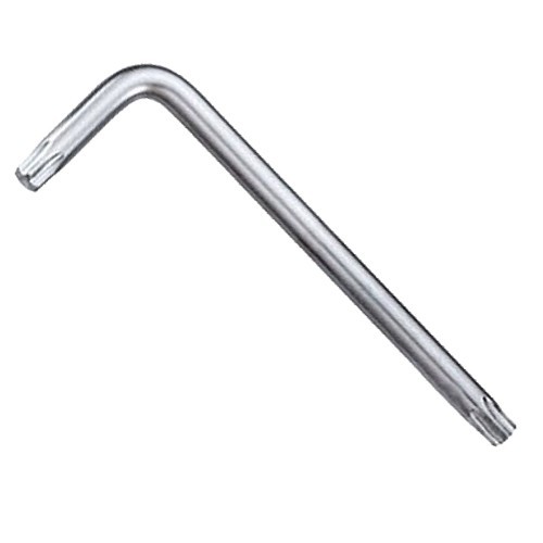Ключ TORX Г-обр. T-30 длинный с отверстием  TOPTUL AIBE3017