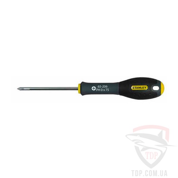 Ручной инструмент Викрутка STANLEY FatMax Ph0 75мм (1-65-206)