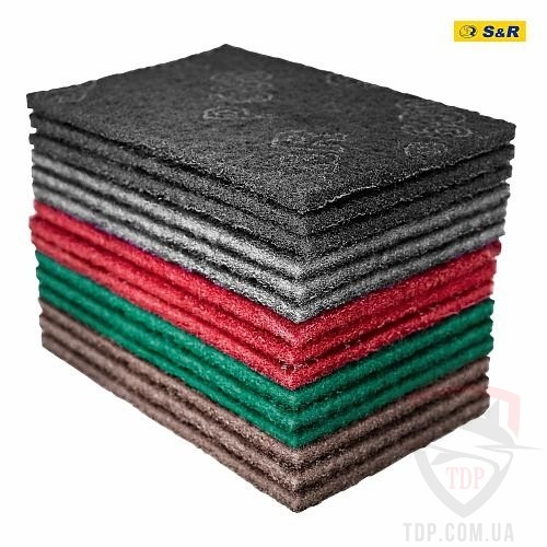 Набір ручних падів S&R 150x230мм з нетканого матеріалу P240-1000 15шт (236150015)